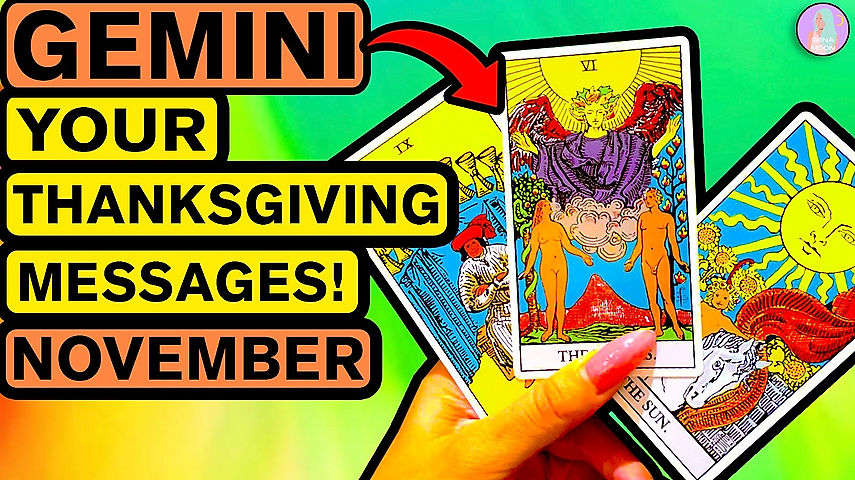 GEMINI Extended Your Thanksgiving Messages November 2022